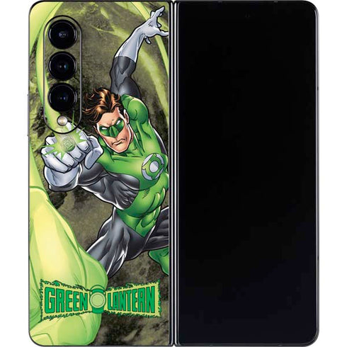 DC Comics Green Lantern Super Punch Galaxy Z Fold4 5G Skin